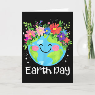 Cartão Feliz Dia da Terra 2025 Dia da Terra Fofo Crianças