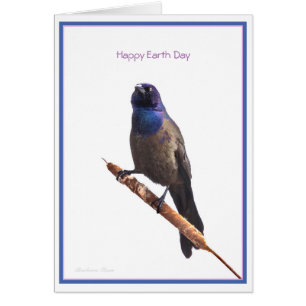 Cartão Feliz Dia da Terra:Suporte comum