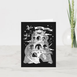 Cartão Feliz Dia das Bruxas