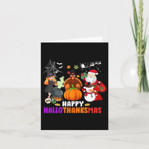 Cartão Feliz Dia das Bruxas do Dia das Bruxas de Hallotha