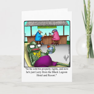 Cartão Feliz Dia das Bruxas Engraçado