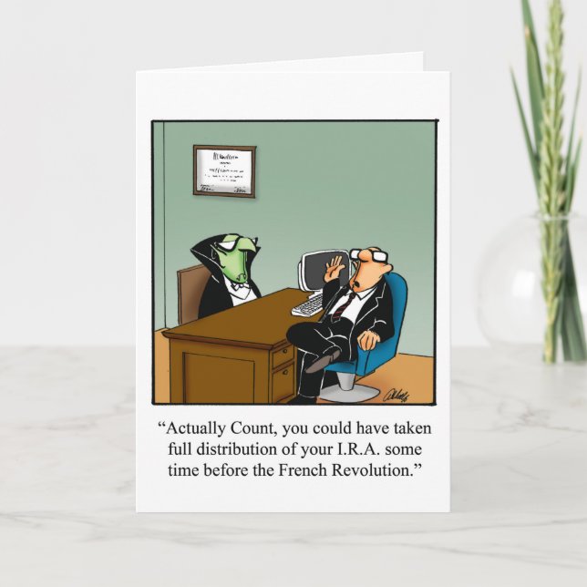 Cartão Feliz Dia das Bruxas Engraçado (Frente)