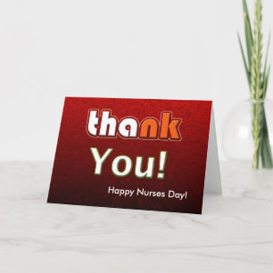 Cartão Feliz Dia das Enfermeiras Personalizável