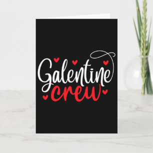 Cartão Feliz Dia das Galentinas Equipe das Galentinas Gal