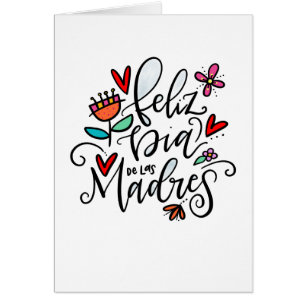 Cartão Feliz dia das Madres
