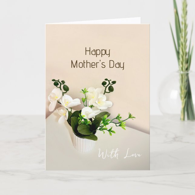 Cartão Feliz Dia das Mães (Frente)