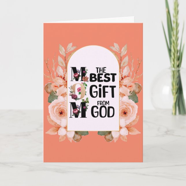 Cartão Feliz Dia das Mães (Frente)