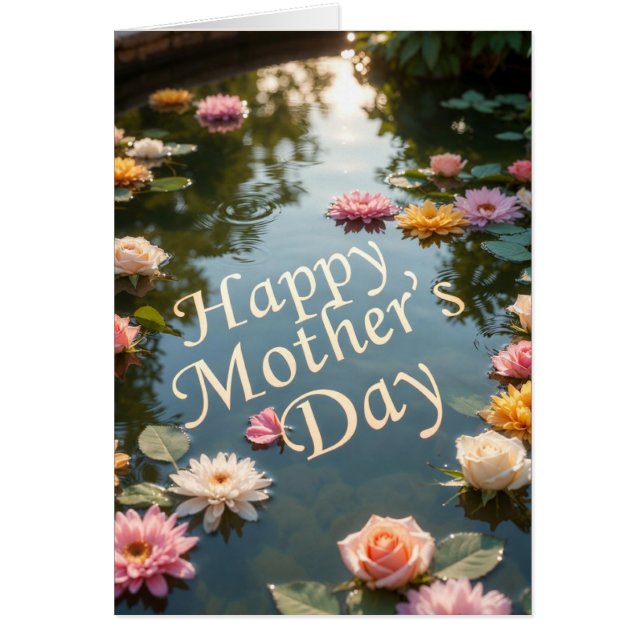 Cartão Feliz Dia das Mães (Frente)