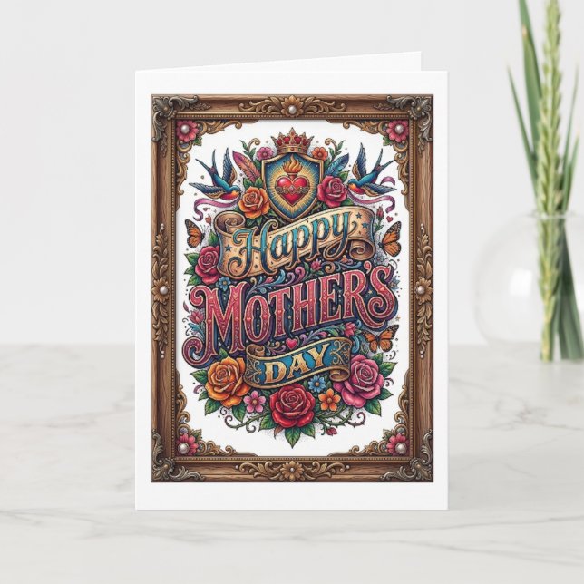 CARTÃO FELIZ DIA DAS MÃES (Frente)
