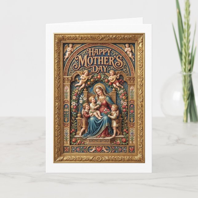 CARTÃO FELIZ DIA DAS MÃES (Frente)