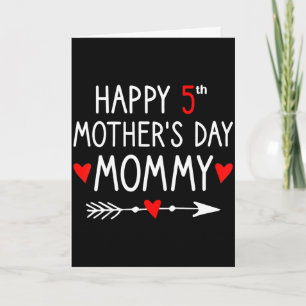 Cartão Feliz dia das mães 5 para mamãe, dia das mães para