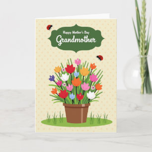 Cartão Feliz Dia das Mães Card Bloom