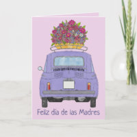 Feliz Dia das Mães Espanhol Fiat 500