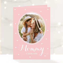 Cartão Feliz Dia das Mães Fotos Personalizadas Script Ros