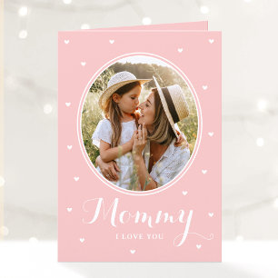 Cartão Feliz Dia das Mães Fotos Personalizadas Script Ros