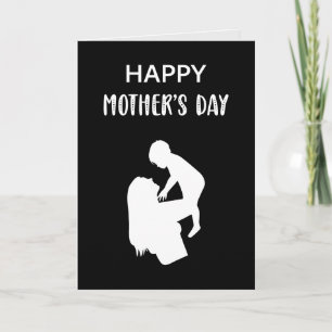 Cartão Feliz Dia das Mães Mãe e Filho Melhor Ever Enteada