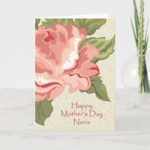 CARTÃO FELIZ DIA DAS MÃES NANA ROSE