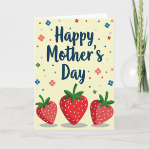 Cartão Feliz Dia das Mães Opaco