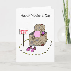 Cartão Feliz Dia das Mães Zona de Conforto Humor