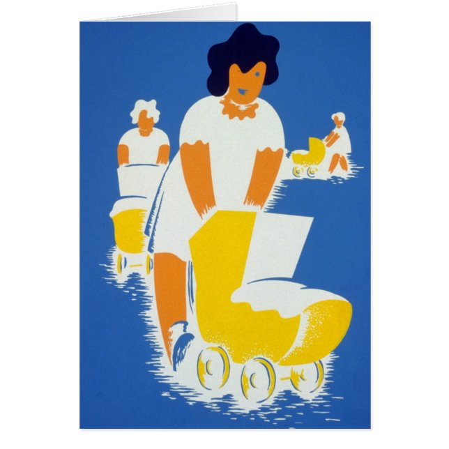 Cartão feliz dia de as mães (Frente)