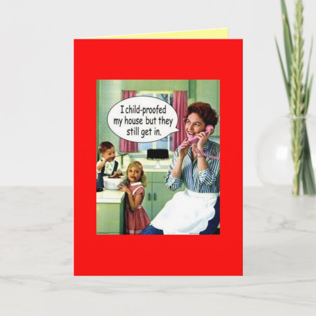 Cartão Feliz dia de as mães! (Frente)