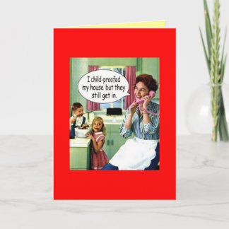 Cartão Feliz dia de as mães!