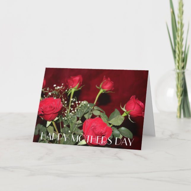 CARTÃO FELIZ DIA DE AS MÃES (Frente)