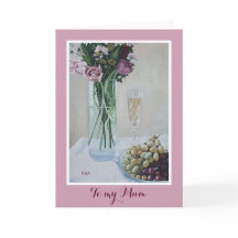 Feliz Dia de as mães bonito, cor-de-rosa, belas ar