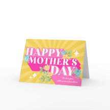 Feliz dia de as mães de Tipografia Retroativa com 