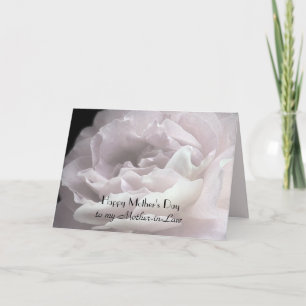 Cartão Feliz Dia de as mães para a Mãe em Direito, Rosa d