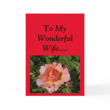 Feliz Dia de as mães para a minha esposa!