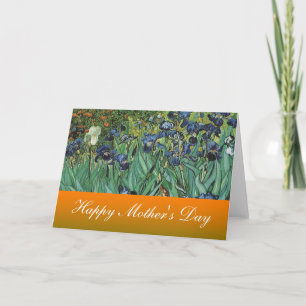 Cartão Feliz Dia de as mães, Van Gogh, irlandeses