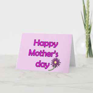 Cartão Feliz Dia de as mães wenskaart