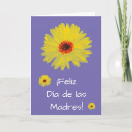 Cartão Feliz Día de la Madre! Tarjeta