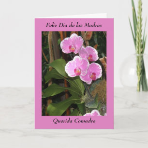 Cartão Feliz Dia de las madres Comadre