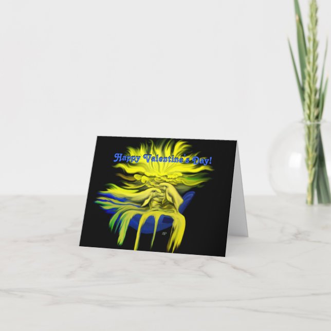 Cartão Feliz dia de os namorados - Amor aos golfinhos (Frente)