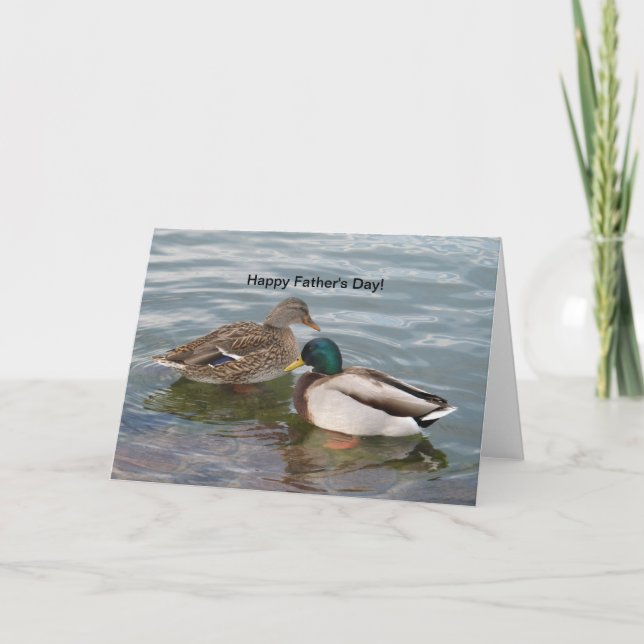 Cartão Feliz Dia de os pais! (Frente)