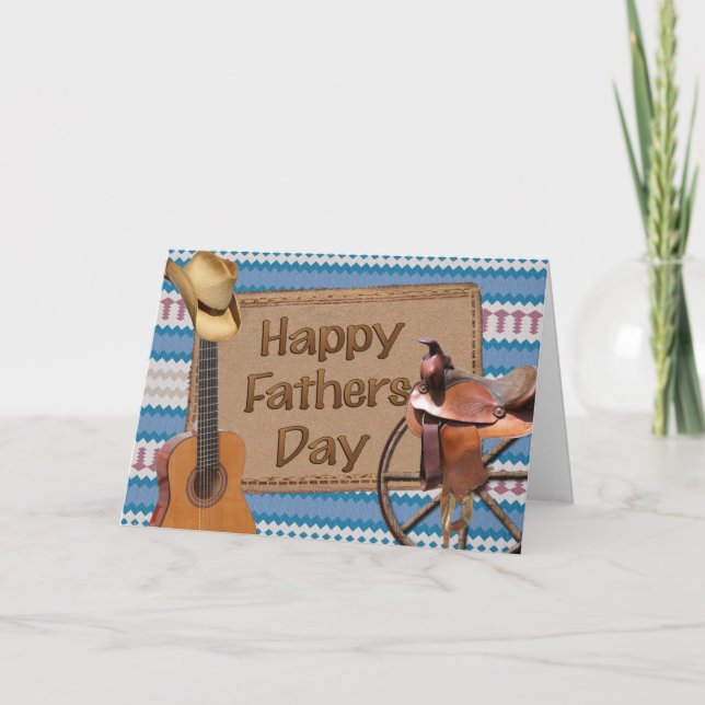 Cartão Feliz Dia de os pais (Frente)