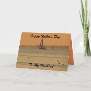 Cartão Feliz Dia de os pais, Para O Meu Marido