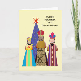 Cartão Feliz Dia de Reyes Niño