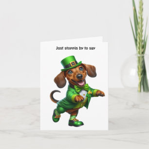 Cartão Feliz Dia de São Patrício