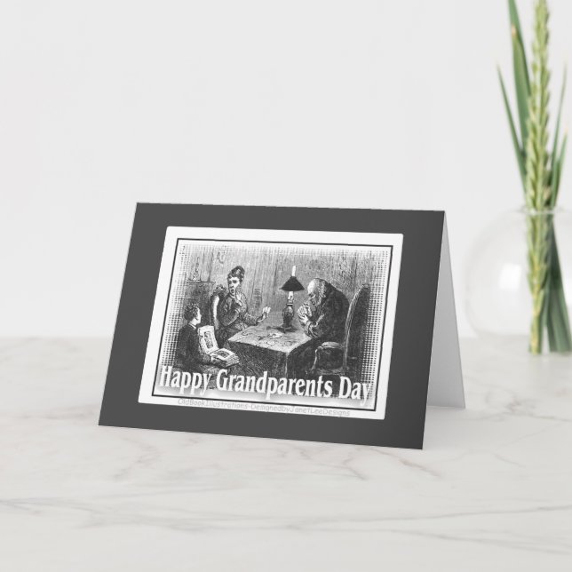 Cartão Feliz Dia dos Avós (Frente)