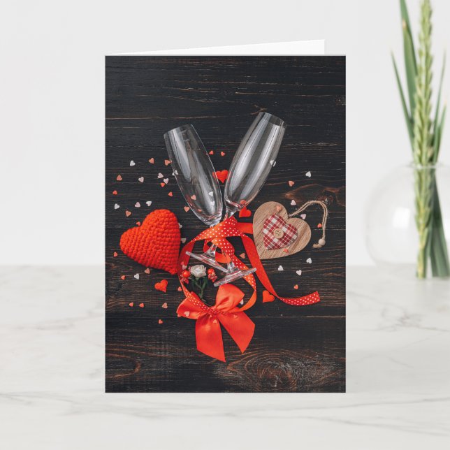 Cartão Feliz Dia dos Namorados (Frente)