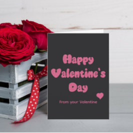 Cartão Feliz Dia dos Namorados Brilhante