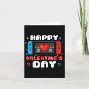 Cartão Feliz Dia dos Namorados Controlador de videogame H