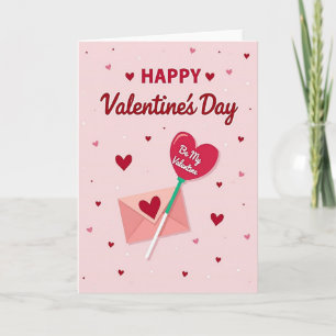 Cartão Feliz Dia dos Namorados Coração Glitter Card