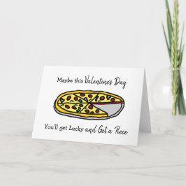 Cartão Feliz Dia dos Namorados Pizza Pun Sacanagem