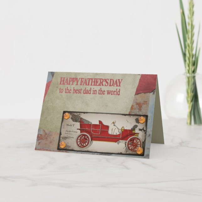 Cartão Feliz Dia dos Pais (Frente)