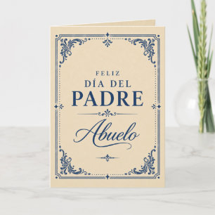 Cartão Feliz Dia dos Pais Avô Card Português Dia dos Pa