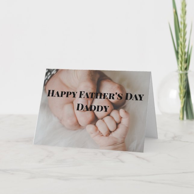 Cartão Feliz Dia dos Pais, Papai (Frente)